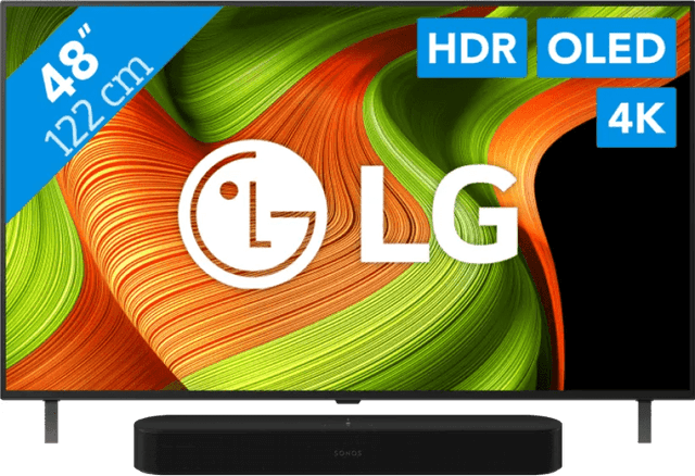 Detalle de LG 48" OLED B59 4K (2025) TV + Sonos Beam Gen. 2 Soundbar-Kombi