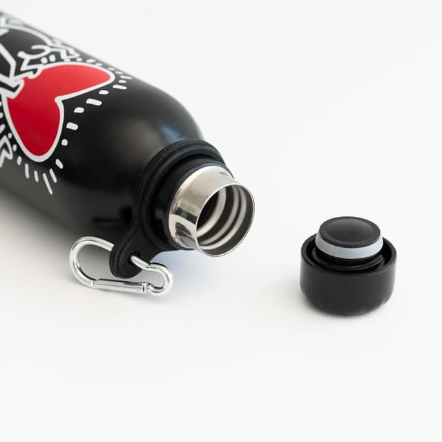 Detalle 2 de Grupo Erik Botella de agua acero inoxidable Keith Haring 500ml 🥤