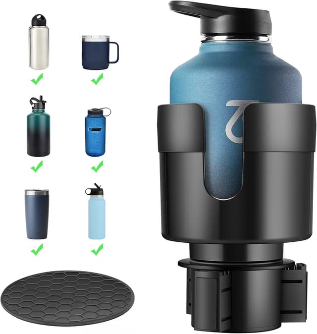 Detalle de TYKOR Car Cup Holder Expander 3.9"