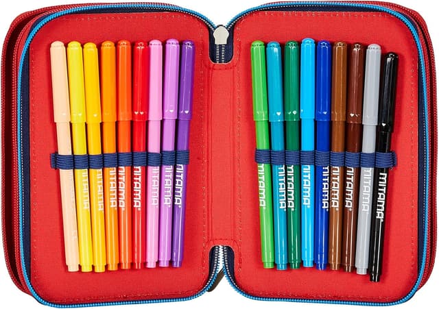 Detalle 2 de Seven Disney Captain America Federmäppchen 44