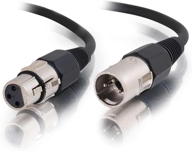 Detalle de Legrand C2G XLR Cables 3ft Black XLR Cable