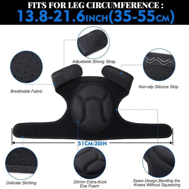 Thumbnail 1 de PLIKSUVER Genouillères de protection pour jardinage