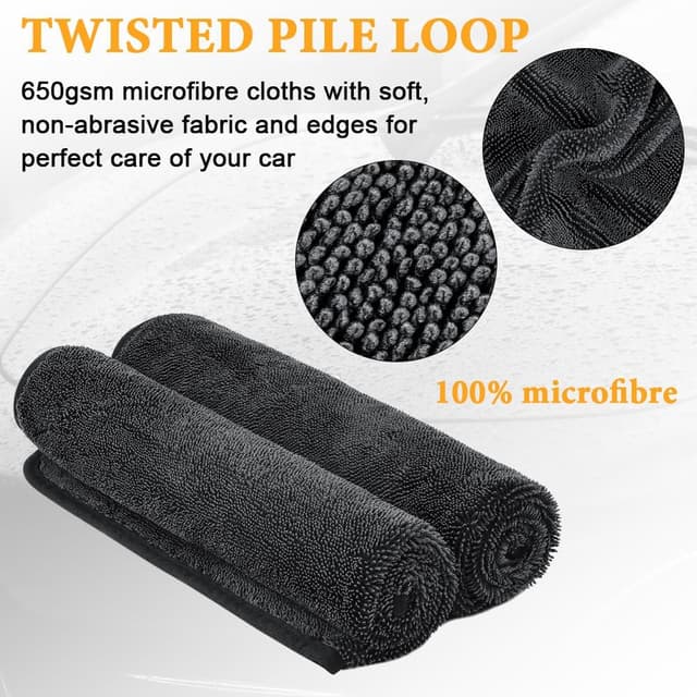 Thumbnail 2 de URAQT Shiny Trockentuch 2 Stück