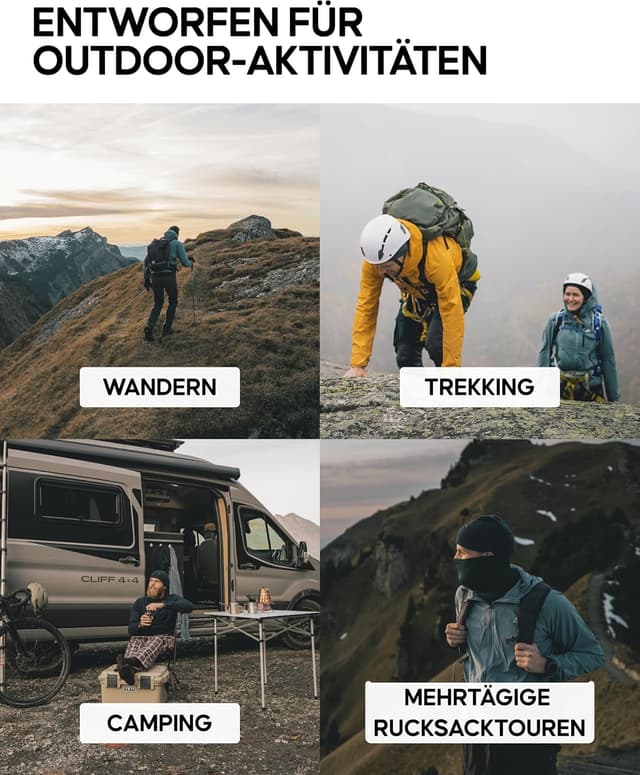 Detalle 2 de DANISH ENDURANCE Merino Wandersocken 3 Paar