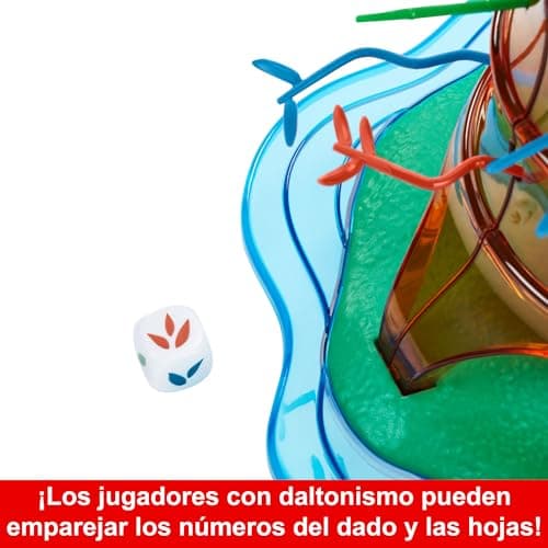 Detalle de Mattel Games Tumblin Monkeys Rockin Tree, juego de mesa 🎲