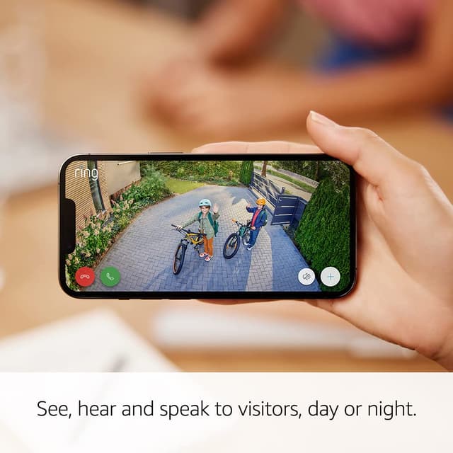 Detalle 1 de Ring Outdoor Camera Solar Stick Up Cam 1080p