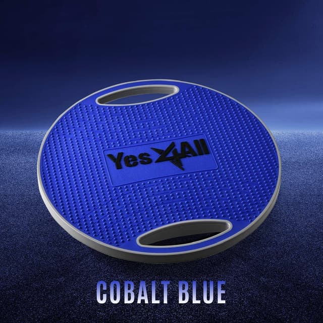 Detalle de Yes4All 350LBS Professional Wooden Balance Board for Physical Therapy (Anti-slip rocker wobble board)