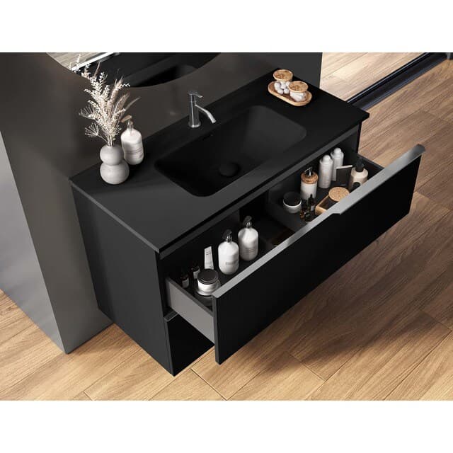 Detalle 2 de Cosmic Wish mueble baño 2 cajones 1 lavabo