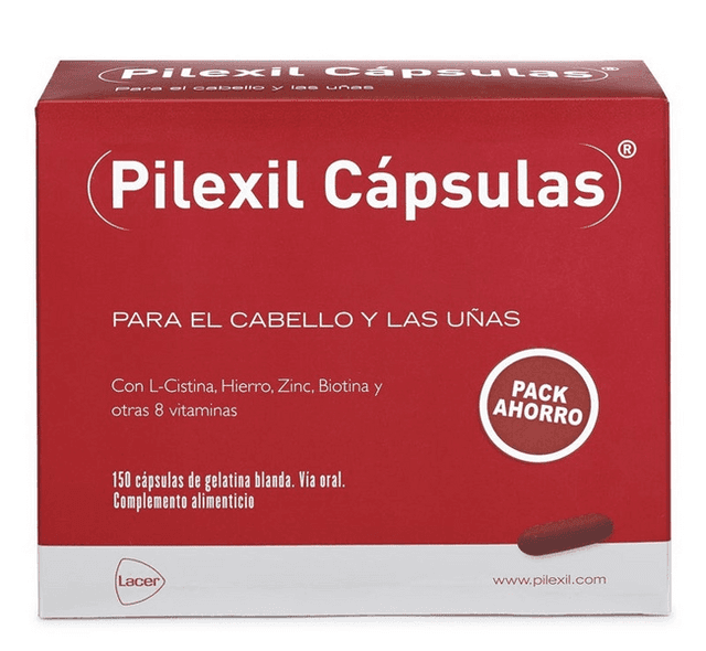 Detalle de Pilexil Cabello 150 Cápsulas de gelatina Blanda 💊