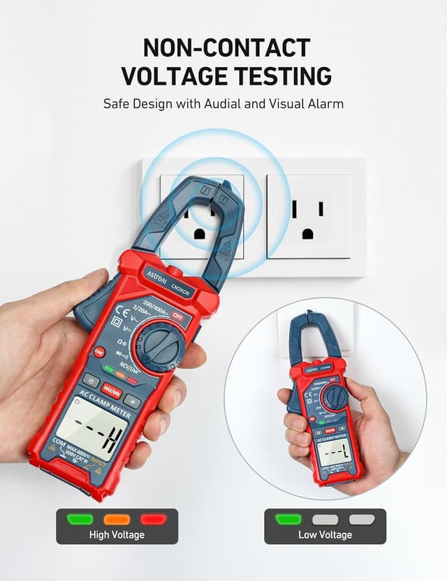 Detalle de AstroAI Digital Clamp Meter 2000 Stromzange