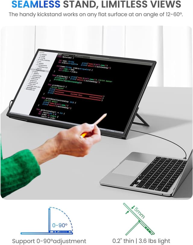 Thumbnail 6 de UPERFECT 21.5” touchscreen 120Hz monitor