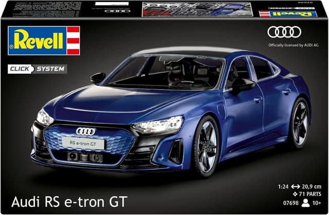 Detalle 2 de Audi RS e-tron GT 2020 easy-click-system – kit de pièces multicolores à assembler