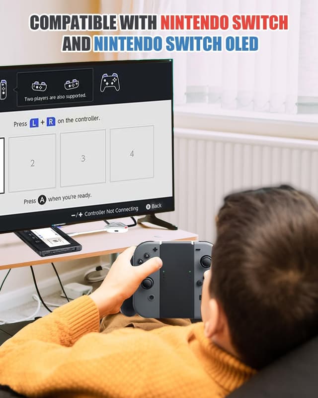 Detalle de Sehawei 3-in-1 Switch Dock für OLED – portabler TV-Adapter mit 4K HDMI, USB 3.0 und USB-C PD 2.0