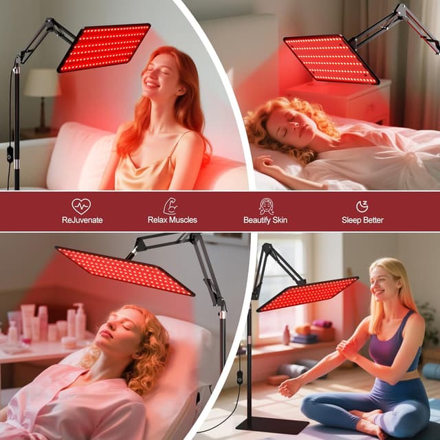 Detalle 2 de Infrared red light therapy lamp 660nm