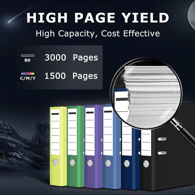 Detalle de DOUBLE D LC426 ink cartridges (LC426XL compatible) 4-pack for Brother LC426 series printers