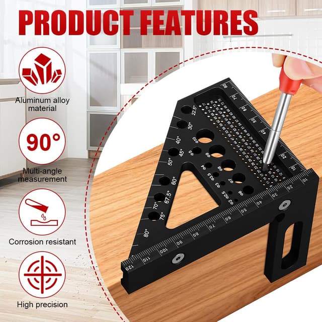 Detalle 2 de Flintronic Règle d’angle 3D 3D 120 mm