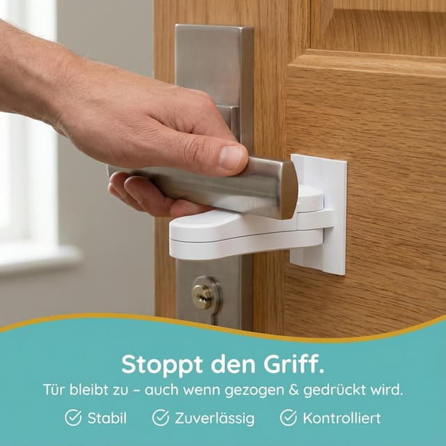 Detalle 2 de Homery Türsicherung Kinder 2 Stück 🔒