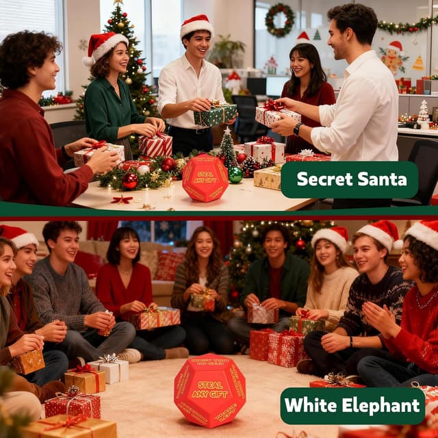 Thumbnail 5 de Santa Swap Gift Exchange Dice game 🎲