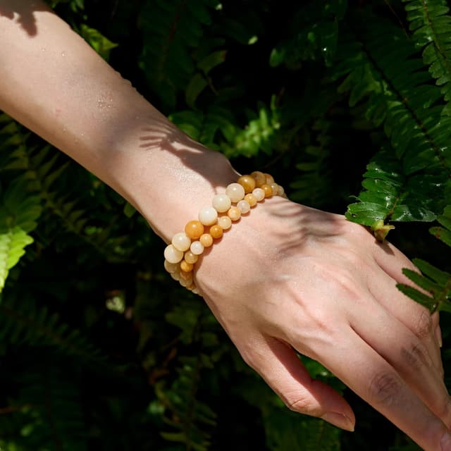 Detalle 2 de Bivei Kristall Armband 8 mm Perlen