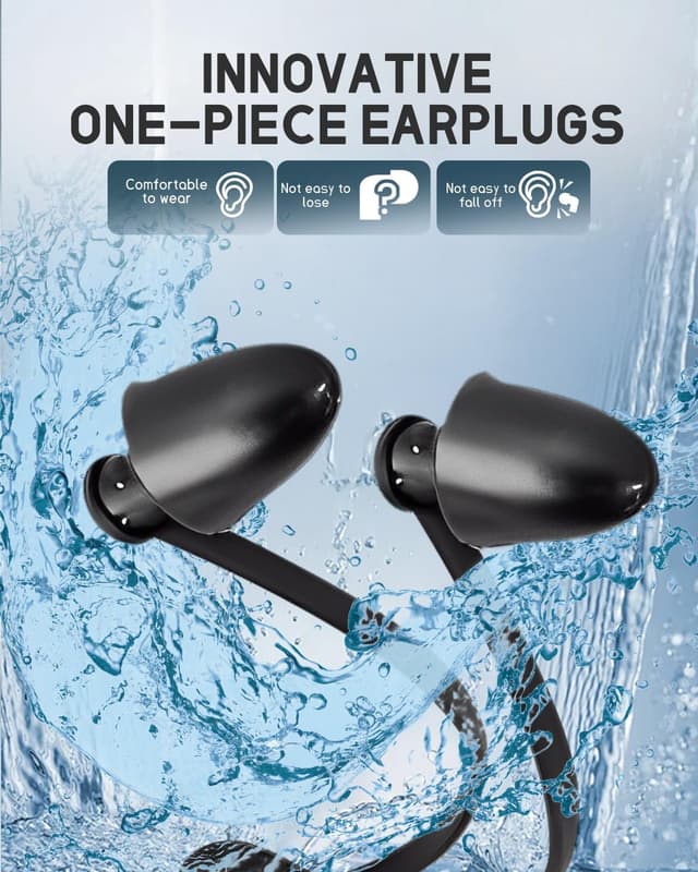 Detalle de Lorrtta Wide Vision Swimming Goggles (2 Pack) – Anti-fog, UV protection, wide view fit