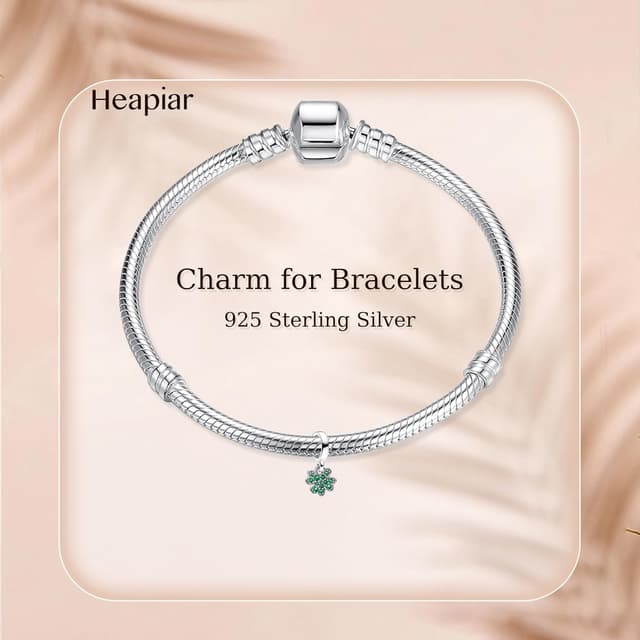 Detalle 2 de HAEPIAR Charm 925 Sterling Silber Alien Hund