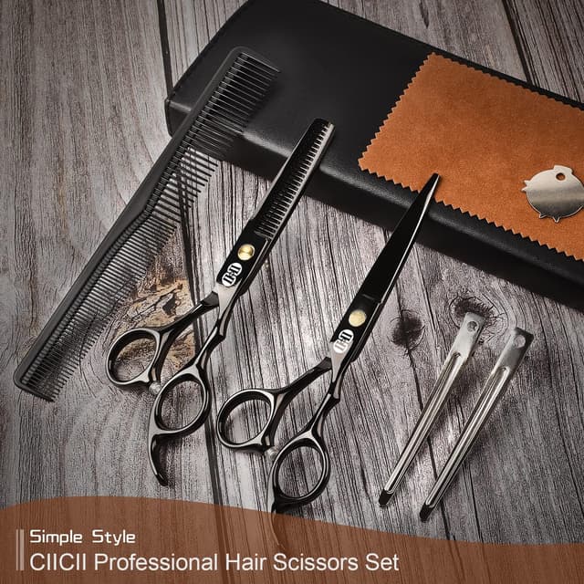 Thumbnail 6 de CIICII 6.7 Inch Hair Cutting Scissors Set