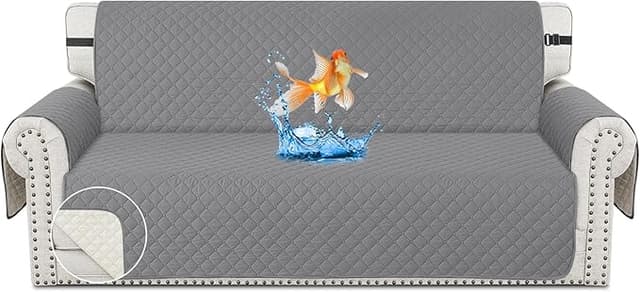 Detalle de CHELZEN Funda Impermeable para Sofá 3 Plazas 🛋