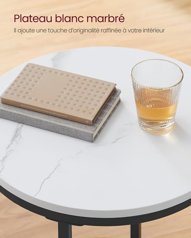 Thumbnail 6 de VASAGLE LET285B13 table d’appoint 45 x 55