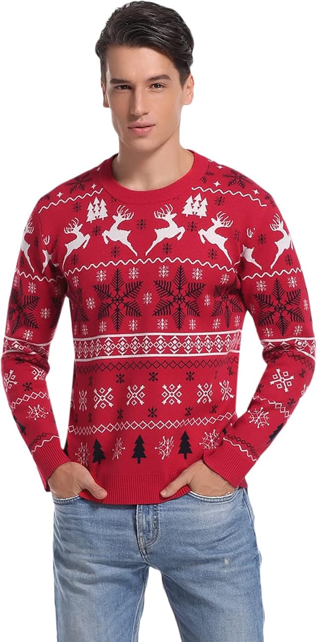 Detalle de Aseniza pull de Noël XXL