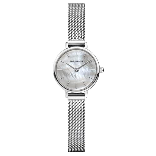 Detalle de BERING 11022-004 Reloj mujer 22 mm, esfera blanca