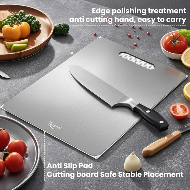 Thumbnail 4 de 2 Pack Titanium Cutting Board 13x9