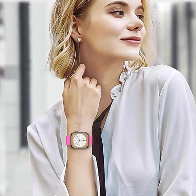 Thumbnail 3 de Tiorecime 15-pack silicone Apple Watch strap compatible (42mm, 44mm, 45mm, 46mm, 49mm)