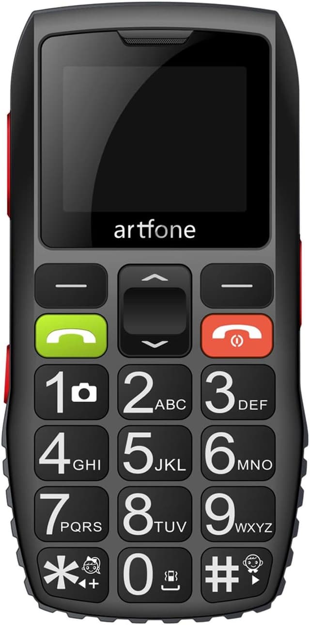 Detalle de artfone C1 Unlocked Senior Big Button Mobile Phone with SOS Emergency Button (1400mAh)