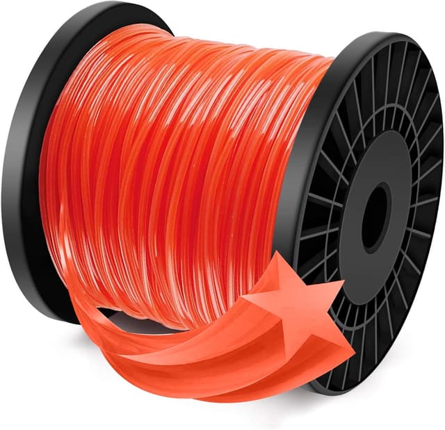 Detalle de Forever Speed Strimmer Heads Universal 6 Pack – Dual 2-Line Nylon Replacement Head (M10 x 1.25, LHF Bump Feed)