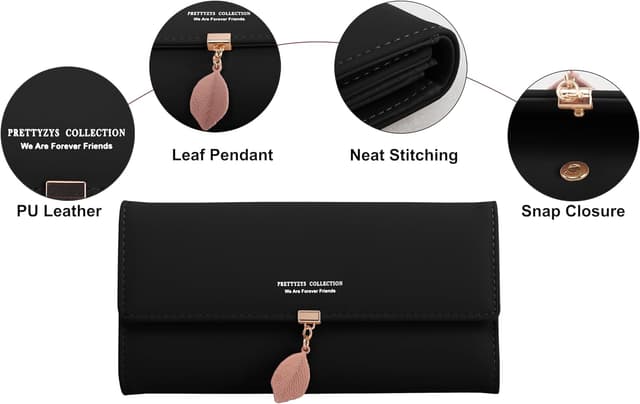 Detalle 2 de ZhengYue PU Leather Wallet for Women