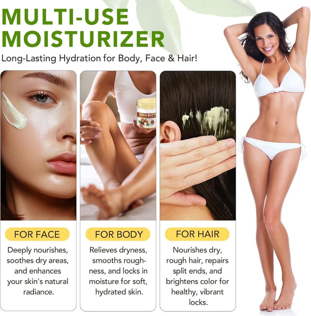 Detalle 2 de Manteca de Karité Pura 100% Hidratante