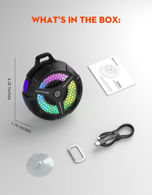 Thumbnail 6 de bondidea Bluetooth Shower Speaker 15W 📢
