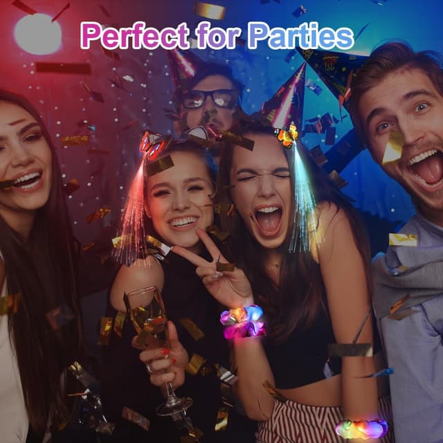 Thumbnail 6 de URAQT accessoires coiffure lumineux 12