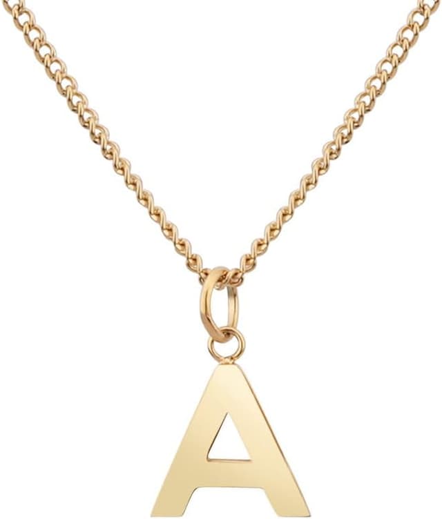 Thumbnail 6 de GD GOOD.designs Kette mit Buchstaben Gold 18 Karat – wasserfeste Initialen-Halskette mit A–Z Anhänger