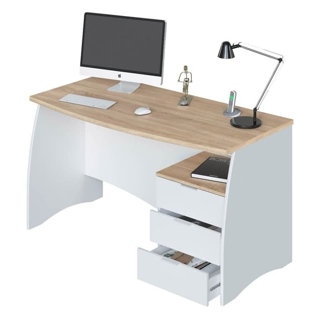 Detalle 2 de habitdesign Stil Buc 3 cajones Mesa de escritorio