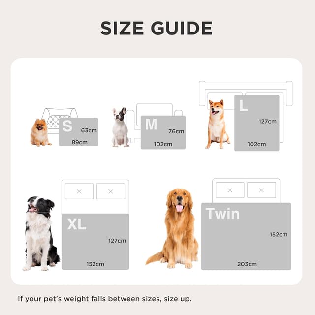 Detalle 2 de BEDSURE wasserdichte Hundedecke in Grau, 102 x 127 cm – waschbar & gepolstert für Sofa & Hundesofa