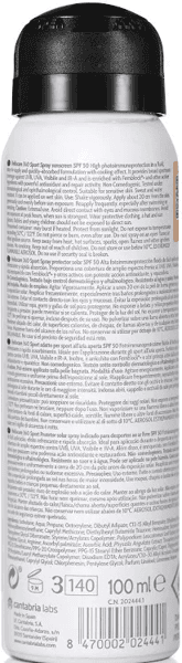 Detalle 2 de Cantabria Labs Heliocare 360 Sport Spray SPF50 2x100 ml