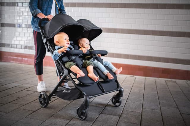 Thumbnail 6 de hauck Passeggino Doppio Swift X Duo: gemellare leggero e pieghevole a una mano, reclinabile dalla nascita