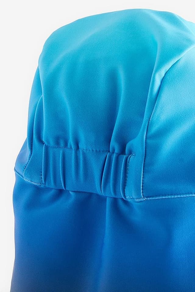 Detalle 2 de Gifts Treat Kinder Legionäre Hut mit UPF 50+ – Schwimmkappe Sonnenhut mit Nackenschutz im Dinosaurier-Muster