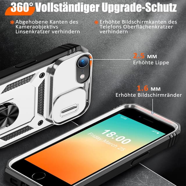Detalle de Giyer iPhone Hülle mit 360° Ständer