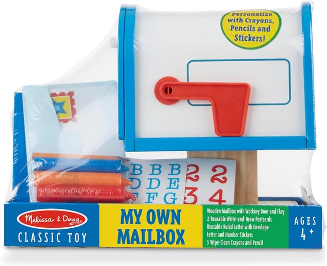 Thumbnail 5 de Melissa & Doug My Own Wooden Mailbox đź“«