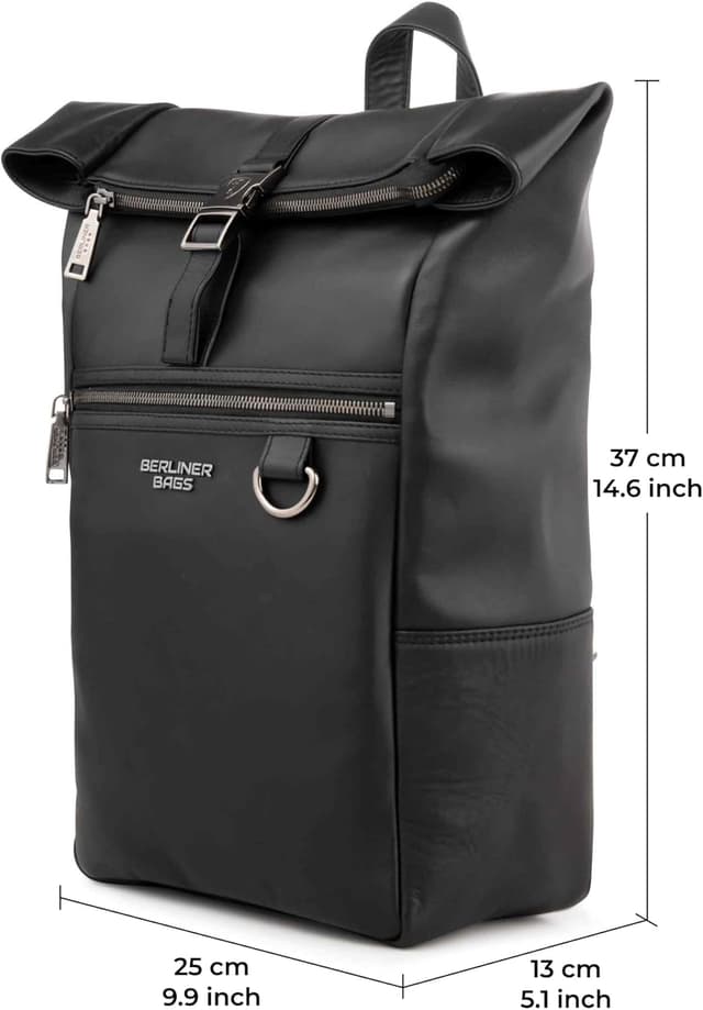 Thumbnail 6 de Berliner Bags Harlem sac à dos cuir 15 pouces