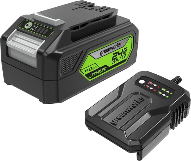 Imagen de Cargador Doble Greenworks 24V 4A ⏱️ Carga Rápida en 40 Minutos en OfertitasTOP