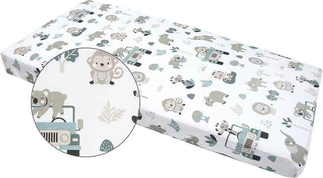 Detalle 2 de Drap Medi Partners 60x120 bébé 100 % coton ⚙