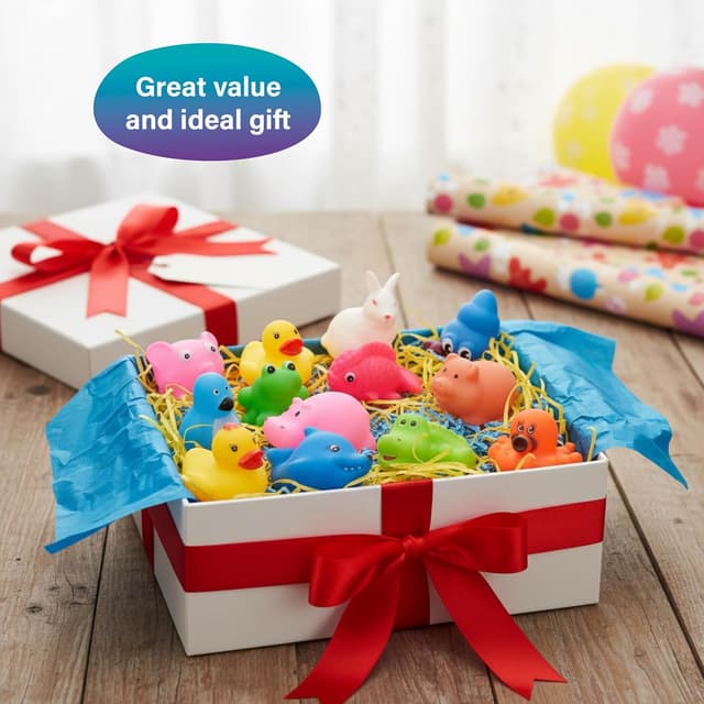 Thumbnail 6 de THE TWIDDLERS 16 Sets giocattoli da bagno 8 cm